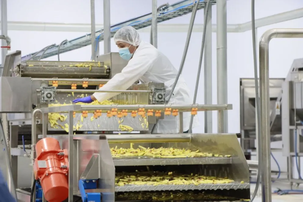 La Planta de Transformación, Centro de Acopio y Almacenamiento de Papa le dará valor agregado al tubérculo. Foto: Ministerio de Desarrollo 
Productivo.