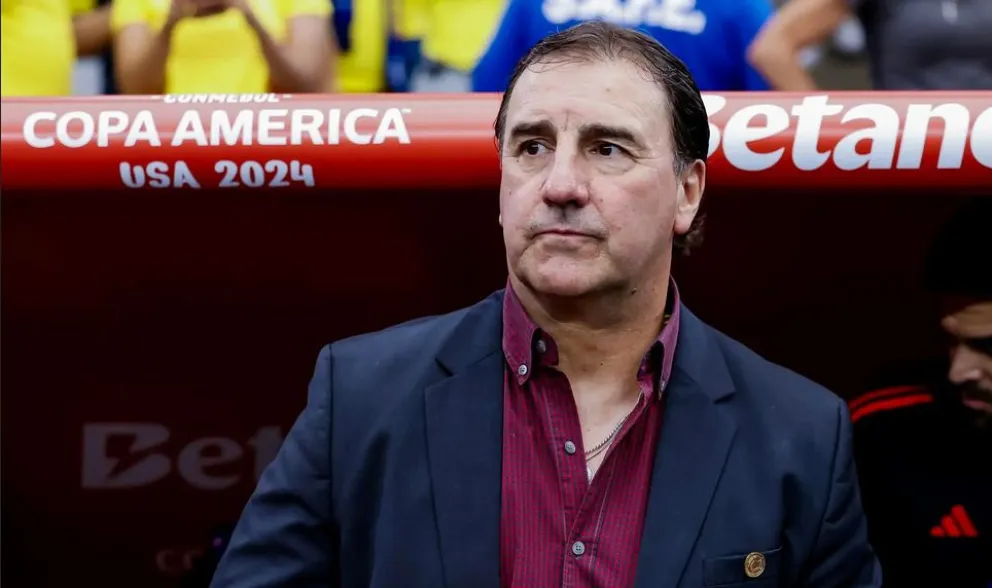 El DT Néstor Lorenzo durante la Copa América.