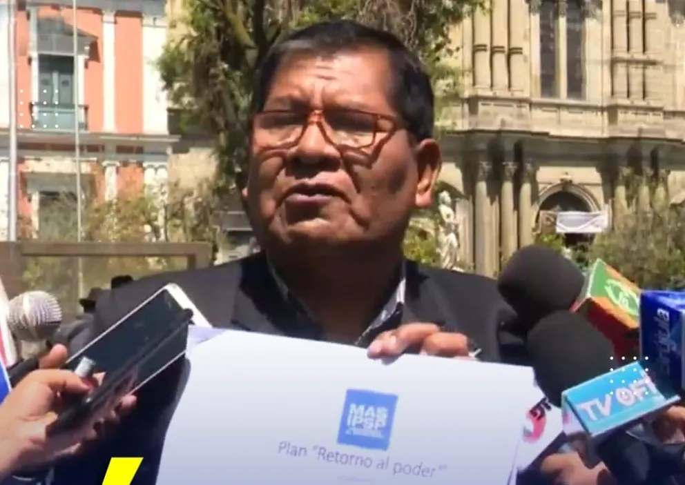 El exdirigente de la COR, Roberto de la Cruz. Foto: Captura de video