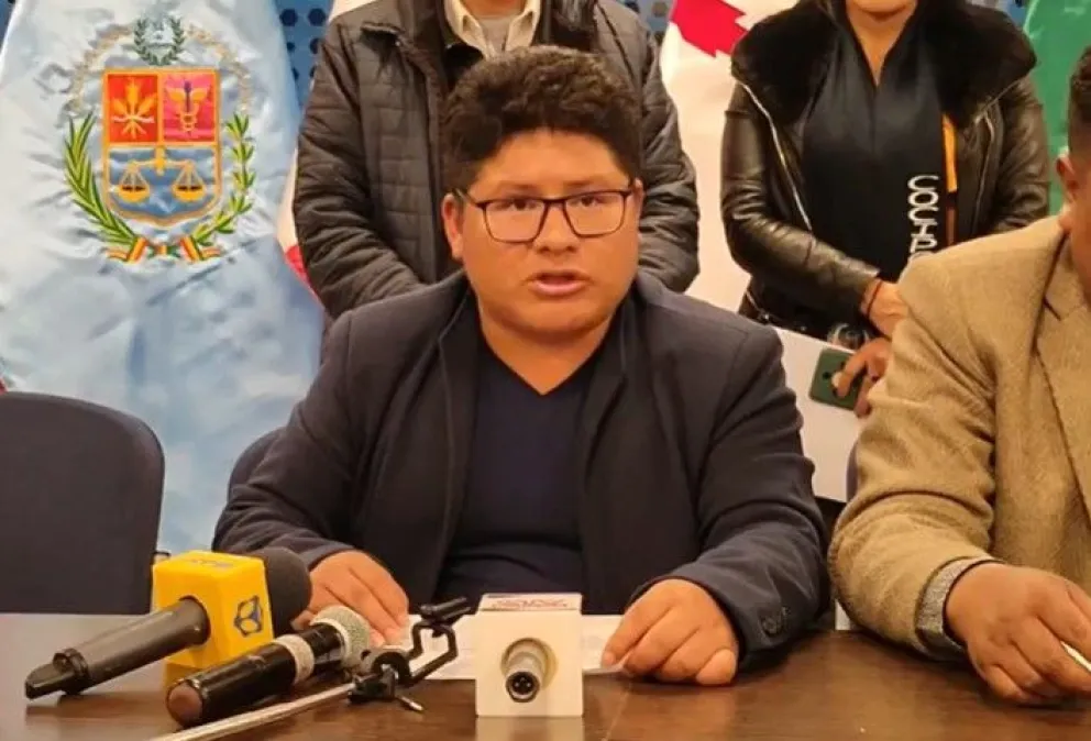 El presidente de la Comisión Mixta de Justicia Plural, Roberto Padilla. Foto: Captura Kawsachum Coca