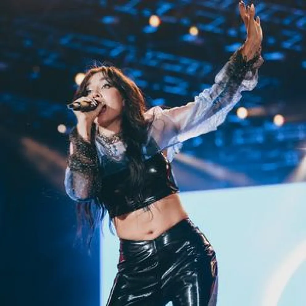 María Becerra en uno de sus conciertos. Foto: Songkick