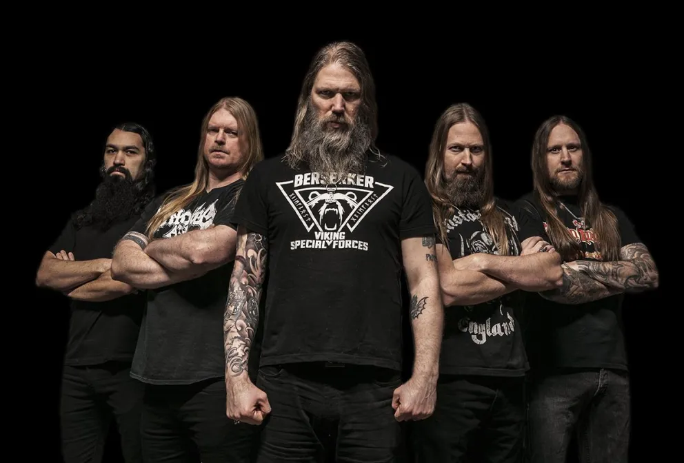 Los integrantes de Amon Amarath. FOTO: Página oficial de Amon Amarath