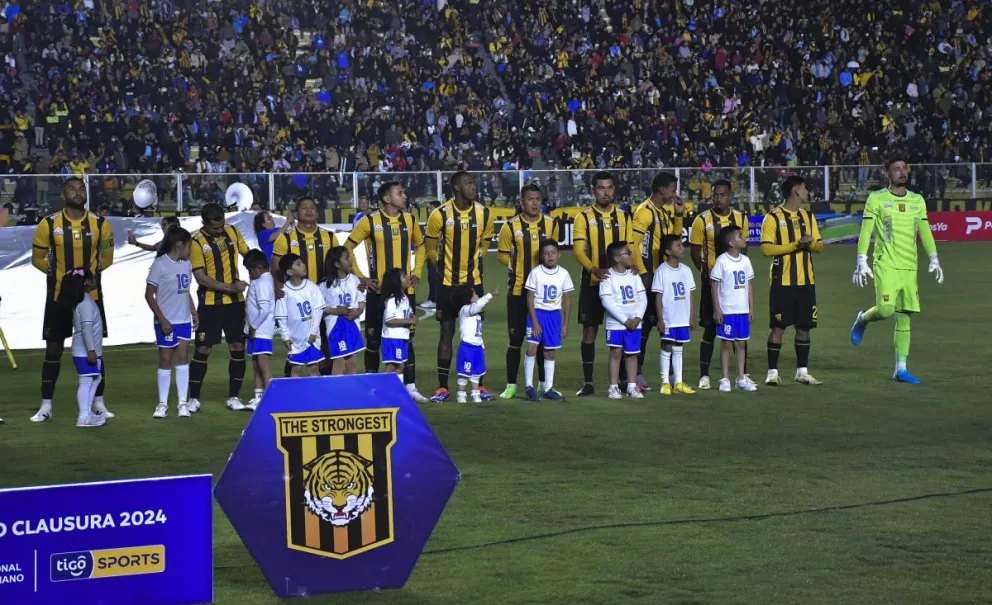 The Strongest pelea por el título del Clausura y es uno de los principales aspirantes a premios de 2025. Foto: APG.