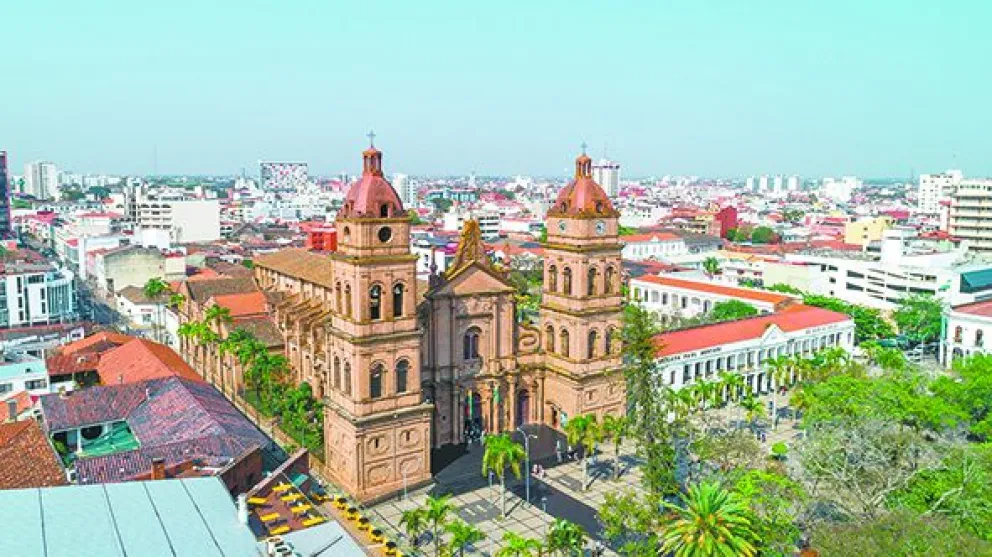 Vista de una imagen anterior de la ciudad de Santa Cruz de la Sierra. Foto: Archivo