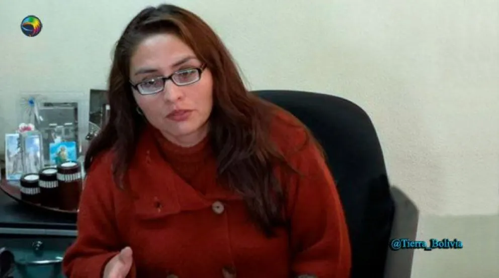 Vocal del Tribunal de Justicia de La Paz, Claudia Castro. Foto: Opinión