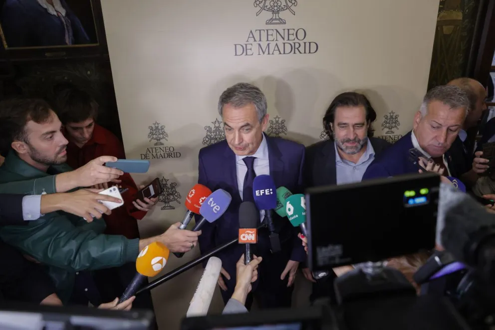 El expresidente del Gobierno español José Luis Rodríguez Zapatero. Foto: EFE