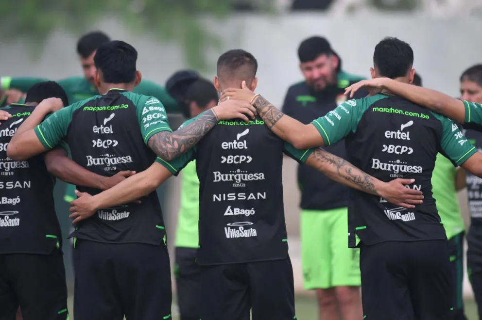 La selección nacional volverá a trabajar desde el sábado en La Paz para la doble jornada de octubre. Foto: APG