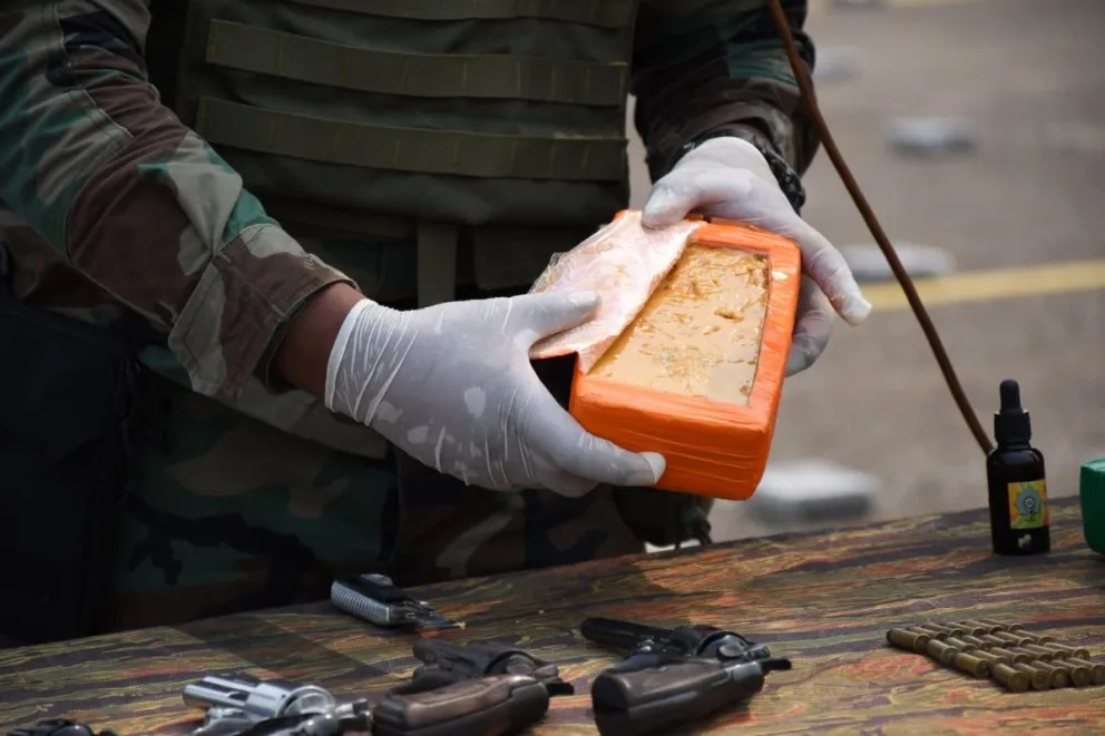 El daño económico al narcotráfico supera los $us 2,6 millones. Foto: Jaime Mamani (Facebook)