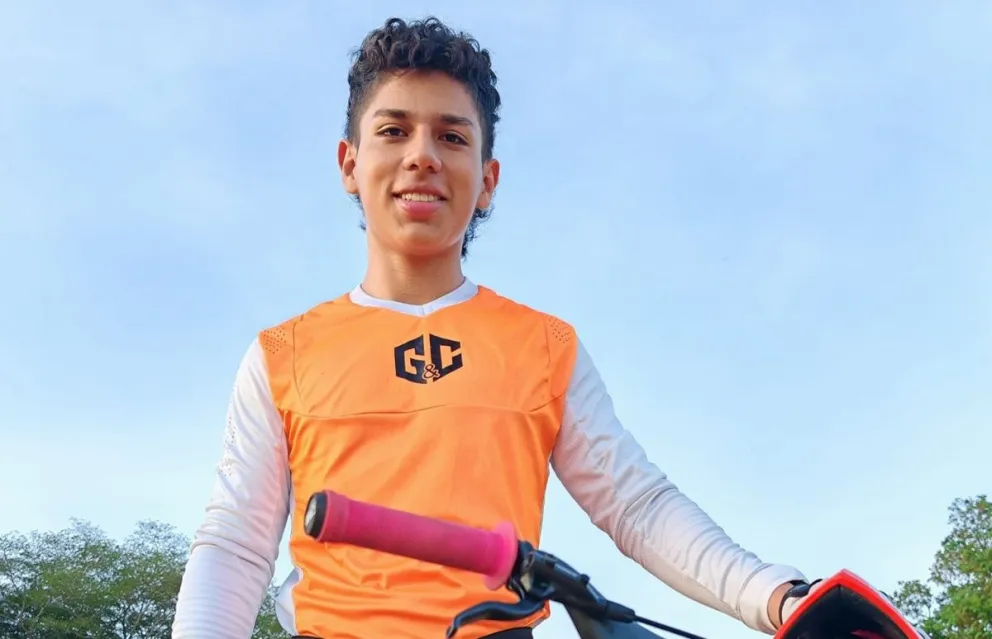 El ciclista cruceño destacó desde muy pequeño y hoy en día es uno de los mejores del mundo. Foto: Sebastián Ordóñez.