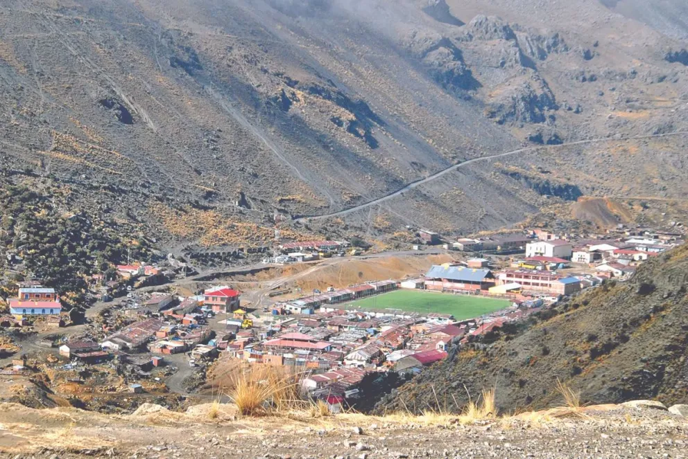 Fotografía de la localidad de Viloco, cerca del lugar del accidente. Foto: Oswaldo Calatayud