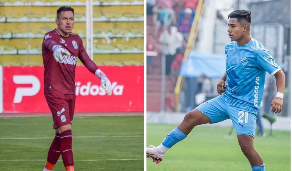 Torres (izq.) y Velásquez, son los nuevos convocados a la Verde. Fotos: Alejandro Apaza y Club Bolívar.