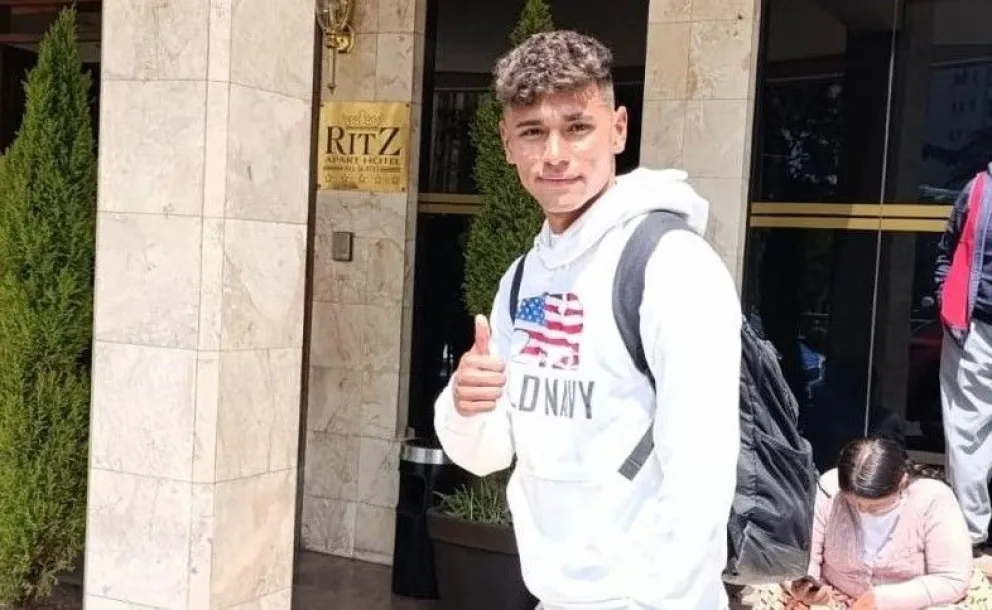 Yomar Rocja se presentó la mañana de este jueves en la concentración y en la noche quedó desafectado. Foto: Marcos Bonilla.