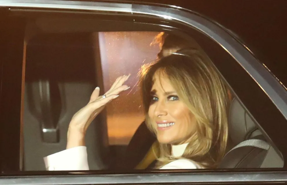 Melania Trump, esposa del expresidente estadounidense. Foto: EFE