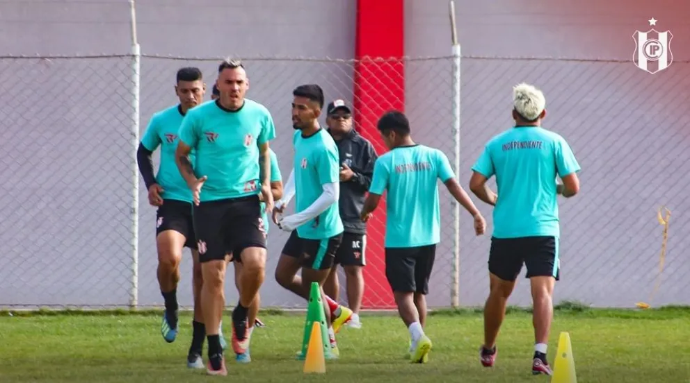 Entrenamiento del club capitalino. Foto: Club Independiente.