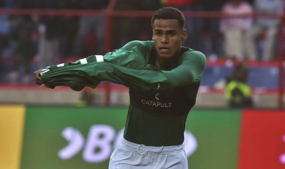 Enzo Monteiro, delantero de la selección nacional, está convocado para la doble jornada de octubre por eliminatorias. Foto: APG