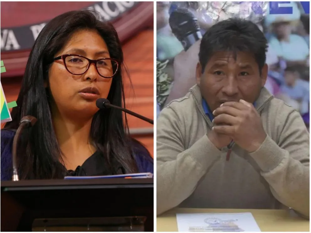 Eva Copa y Ponciano Santos Composición: Visión360