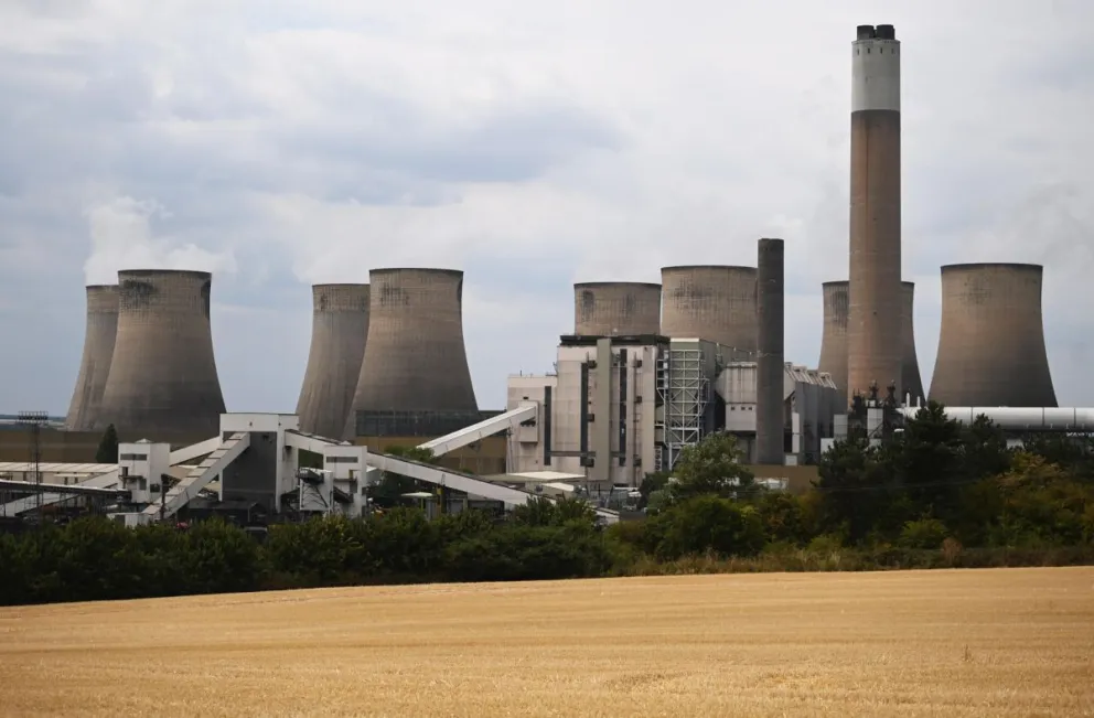 La planta de Ratcliffe-on-Soar en el año 2022. Foto: EFE