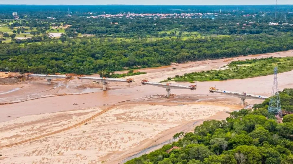 El proyecto durante su construcción. Foto: Urubó Village