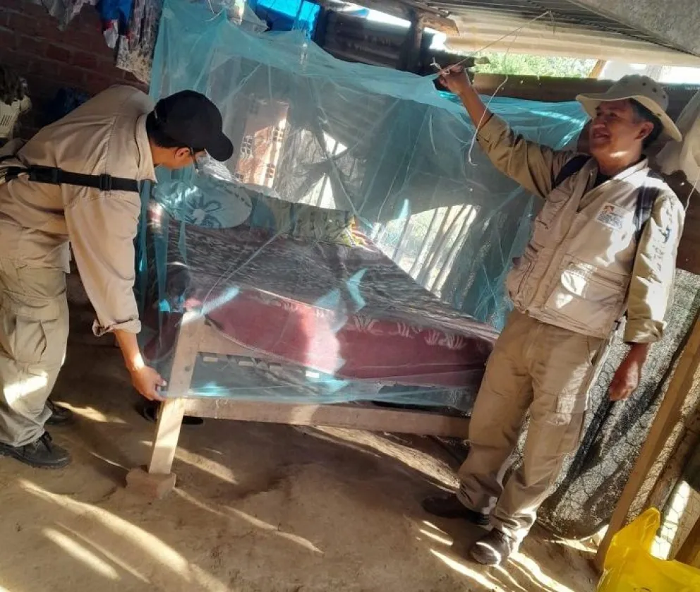 El ministerio de Salud ejecuta un plan de prevención del dengue de cara a la época de lluvia en 38 municipios . Foto: Ministerio de Salud.