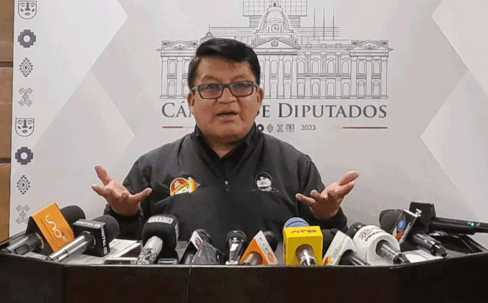 El diputado "evista" del MAS, Renán Cabezas. Foto: Erbol