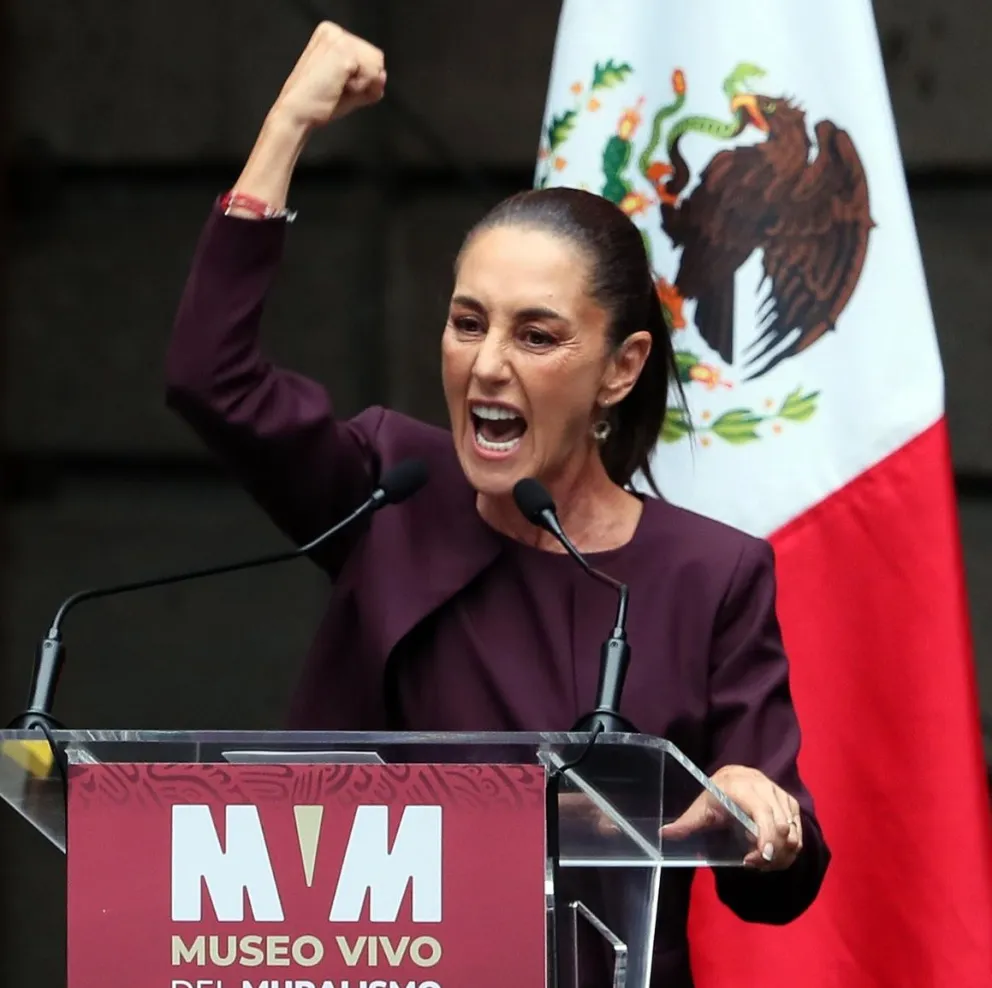 Claudia Sheinbaum será posesionada como presidenta el 1 de octubre. Foto: EFE