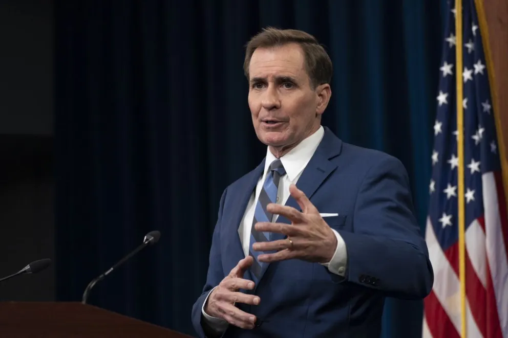 John Kirby, asesor de seguridad de la Casa Blanca. Foto: @oukrajine