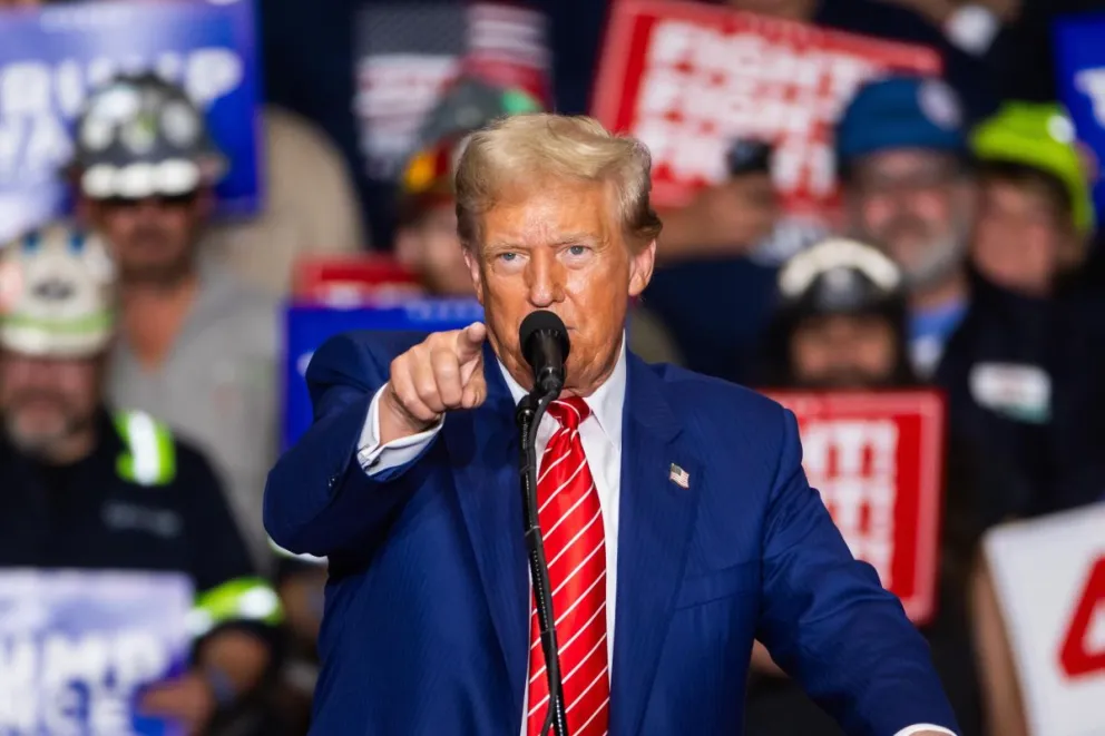 El expresidente estadounidense y candidato republicano a la Casa Blanca, Donald Trump. Foto: EFE