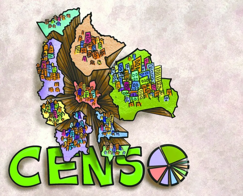La semana anterior se conocieron los datos del Censo. Caricatura: Abecor