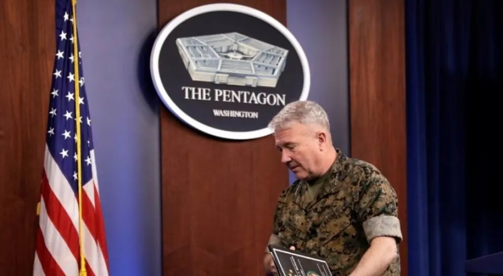 Un oficial militar norteamericano en El Pentágono (imagen referencial). Foto: @efectochile