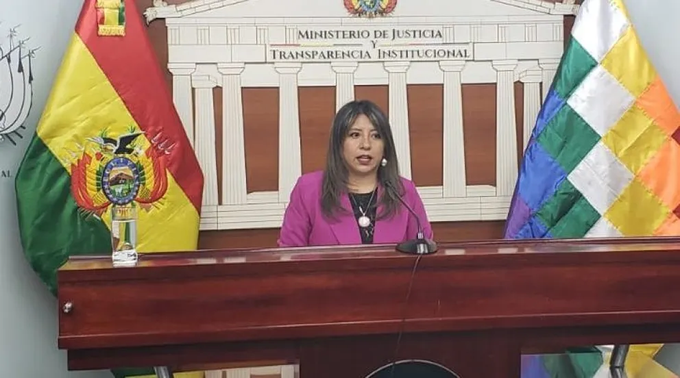 La exviceministra Nadia Cruz en una foto de archivo