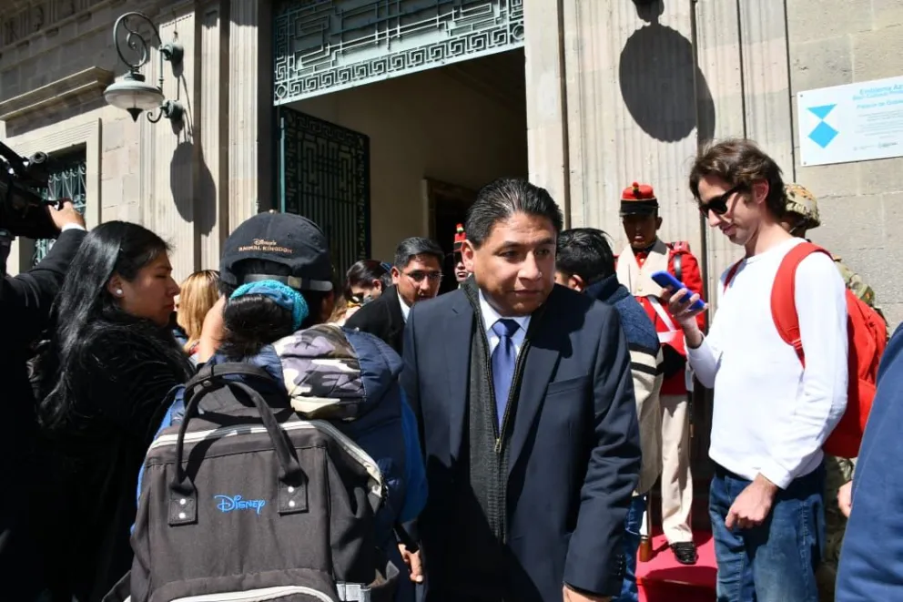 El ministro de Justicia, Iván Lima. Foto: APG 