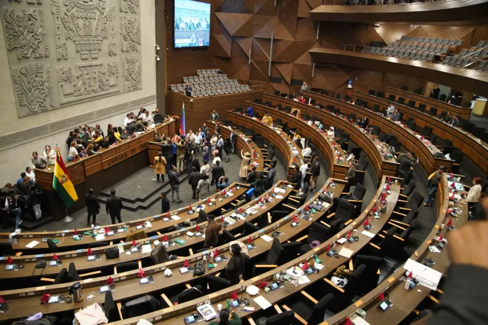 La Asamblea Legislativa sancionó la pasada semana la ley de diferimiento. Foto: ABI 