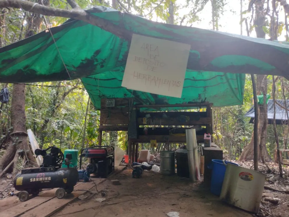 El laboratorio producía 120 a 150 kilos diarios de cocaína. Foto: Jaime Mamani Espíndola