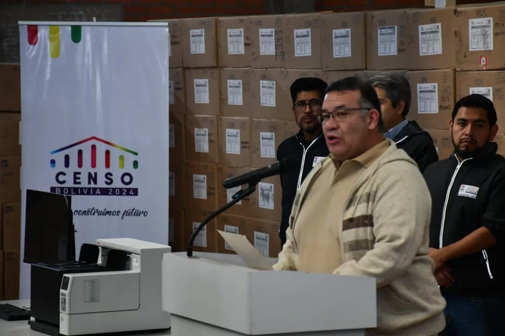  El director del INE, Humberto Arandia. Foto: APG