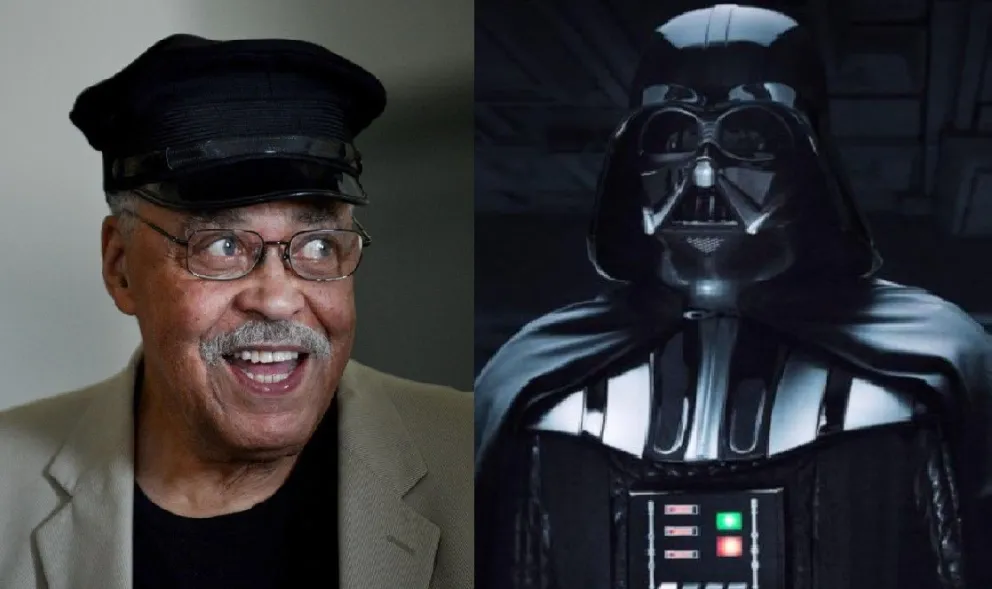 James Earl Jones, el actor estadounidense que puso voz a emblemáticos personajes del cine como Darth Vader, de Star Wars. Foto: EFE - Captura