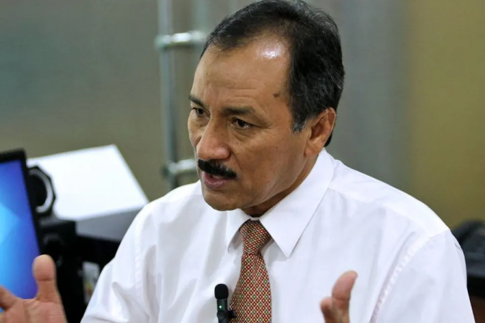 Vicente Cuéllar, rector de la UAGRM. Foto: radio Kollasuyo