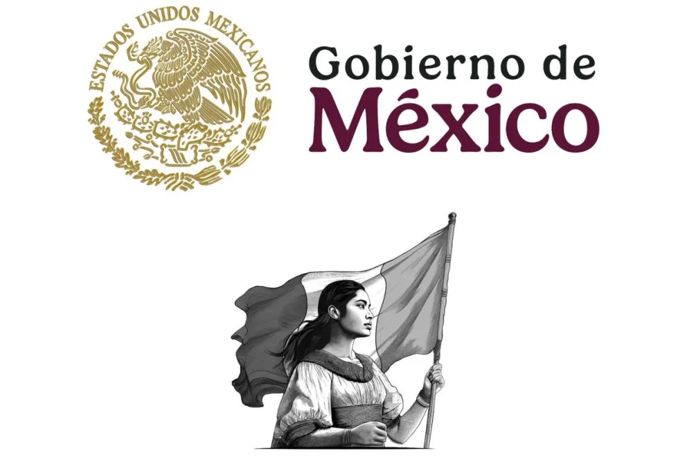 La imagen que será el emblema del gobierno de Sheinbaum. Foto: EFE / Casa de Campaña