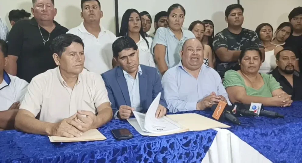 Romero, en conferencia de prensa, la noche de este miércoles. Foto: Captura de video
