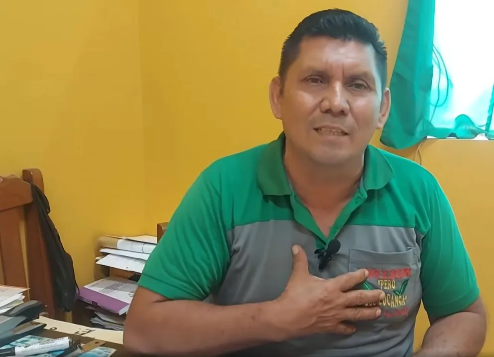 Secretario de Desarrollo Productivo de la Federación de Campesinos de Pando, José Luis Rodríguez. Foto: Hugo Mopi.