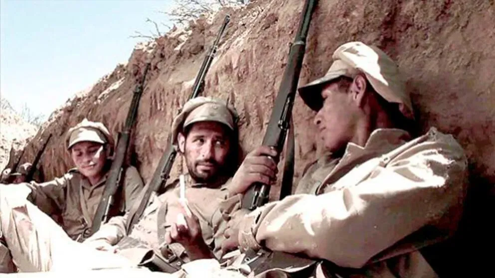 Escena de la película boliviana "Boquerón". Foto: Cinemateca Boliviana 