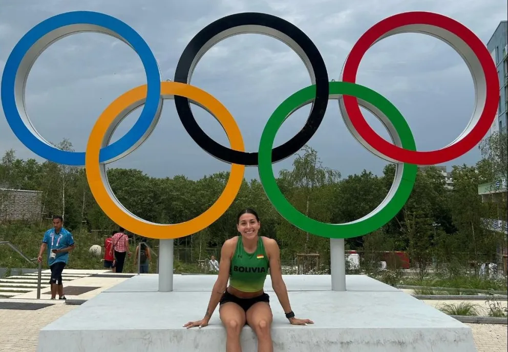 Ribera en los JJOO de París. Foto: María José Ribera.