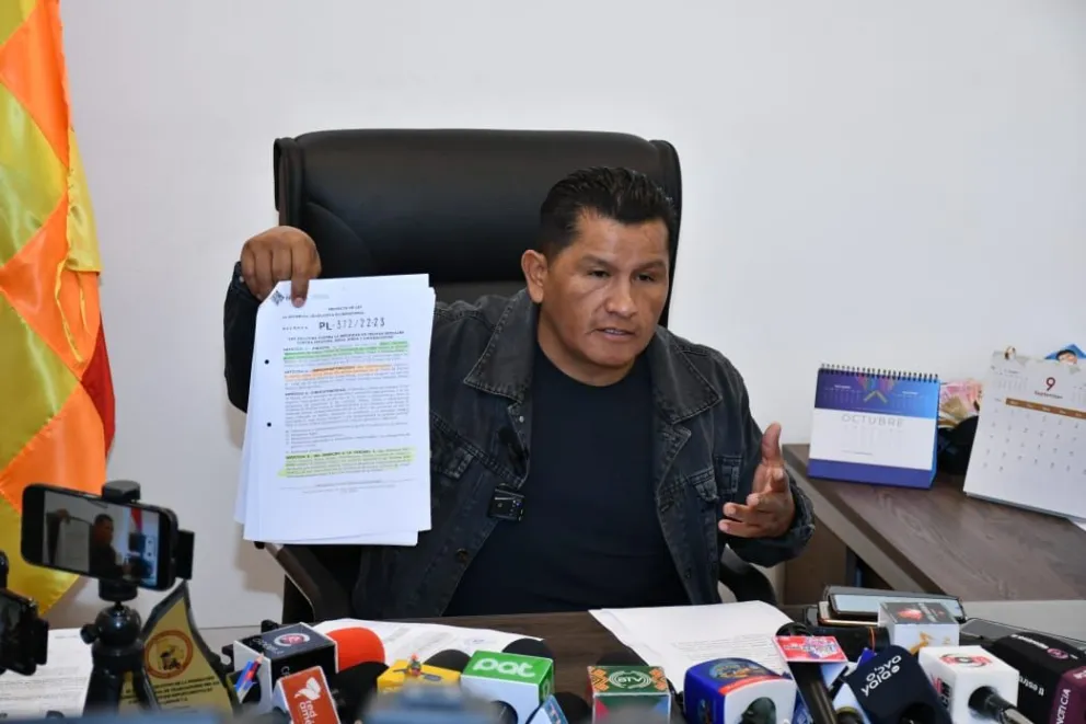 El diputado del MAS, Juan José Huanca. Foto: APG