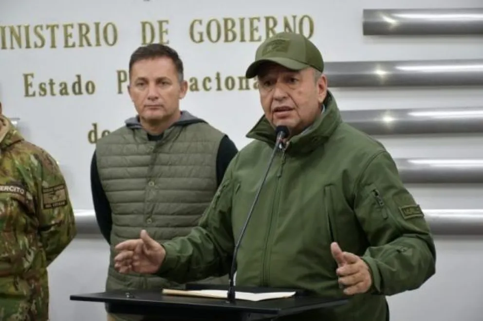 Los exministros Murillo y López, en una conferencia de prensa. Foto: Cubadebate.cu