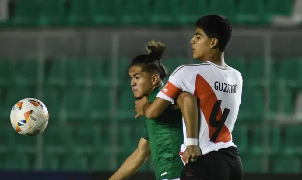 La Verde no pudo en su estreno del Sudamericano. Foto: FBF.