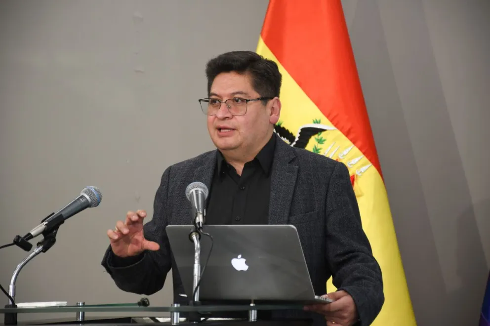 Marcelo Montenegro, ministro de Economía. Foto: RRSS de ese despacho 