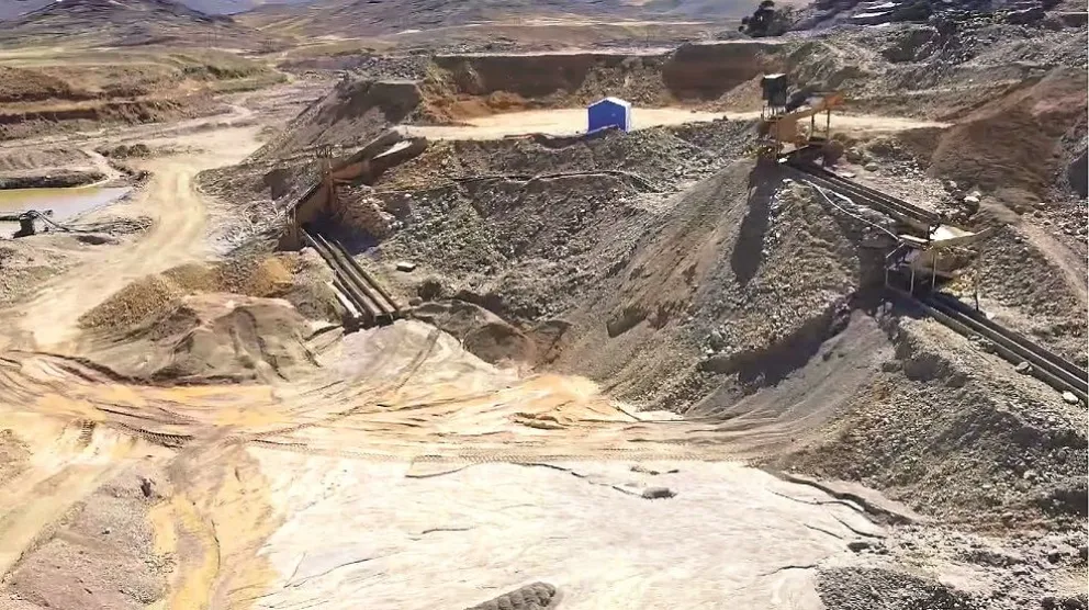 Las actividades mineras en Totoral Chico afectaron fuentes de agua que antes alimentaban bofedales. Foto: Gentileza comunidad Totoral Chico