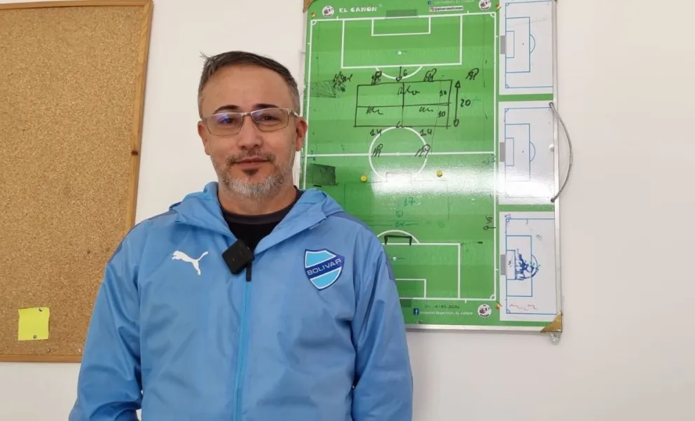 Robatto durante la entrevista con este medio. Foto: Marcelo Avendaño.