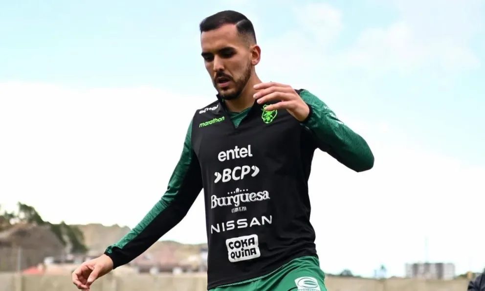 Luis Haquin, capitán de la selección nacional, tiene una amonestación. Foto: FBF