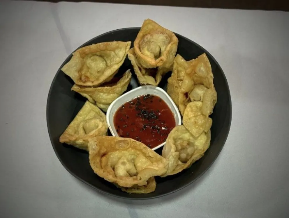 Won ton, una de las propuestas gastronómicas. Foto: GAMLP