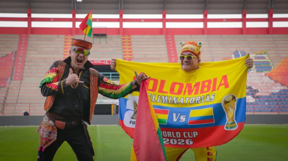 El Chaski y El Pulpito en el estadio Municipal de Villa Ingenio. Foto: GAMEA